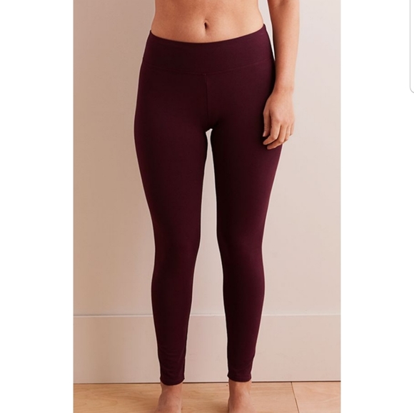 aerie Pants - Aerie Deep Plum Leggings
